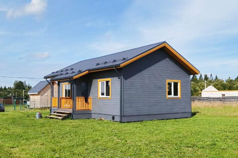 д. Новая Буря. Коттедж 79 кв.м на участке 9 соток