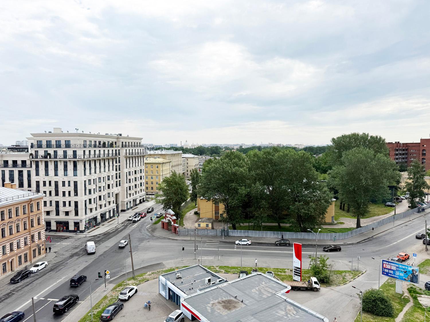 м. «Площадь Восстания». Видовая 2-комнатная квартира 84,2 кв.м с террасой 220 кв.м